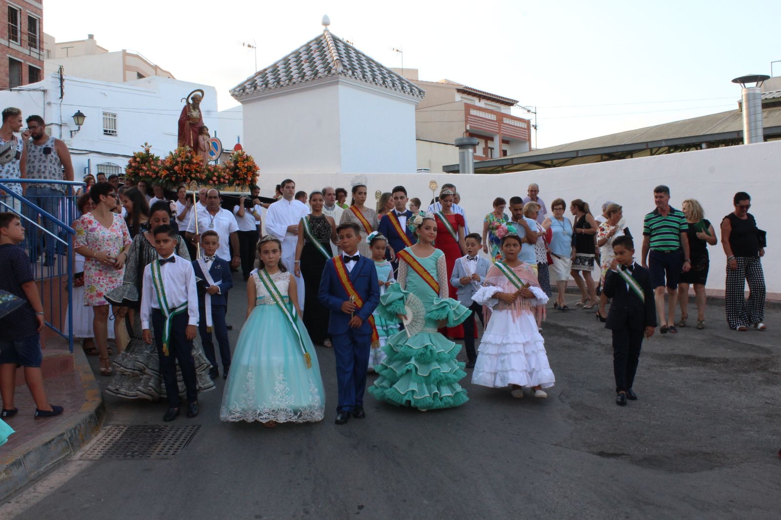 Imágenes de la procesión de San Joaquín en Garrucha