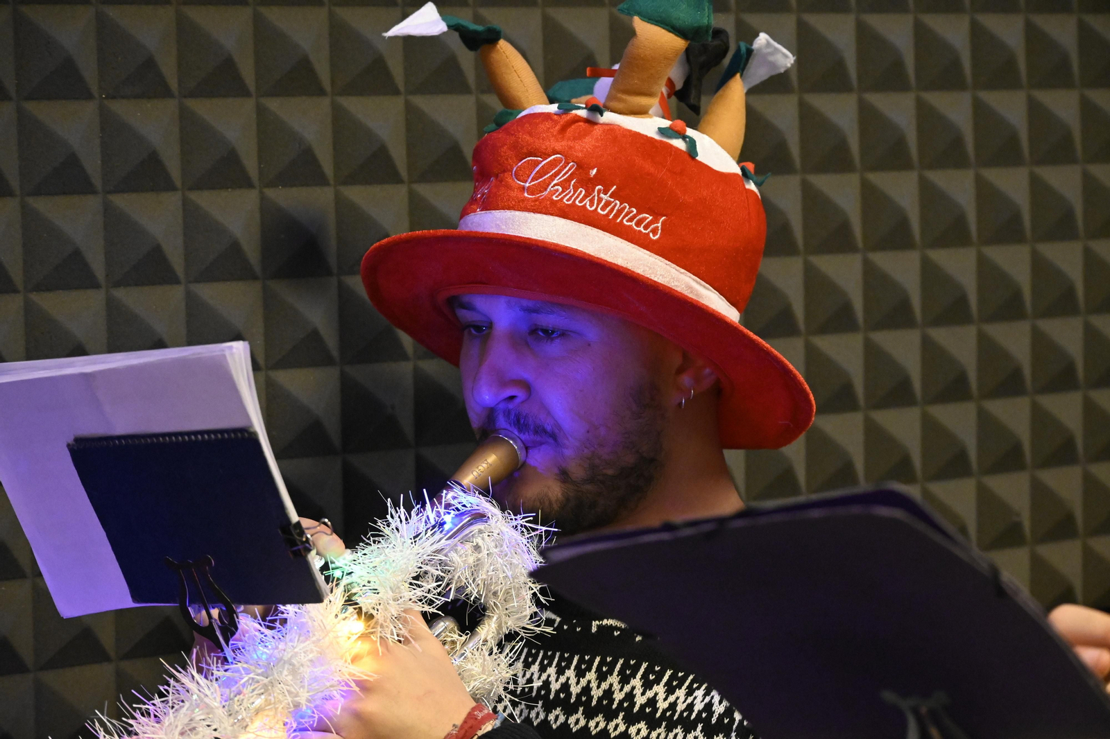 Ensayo preparatorio de la AM Santa Cruz para la cabalgata de Reyes Magos, en Imágenes
