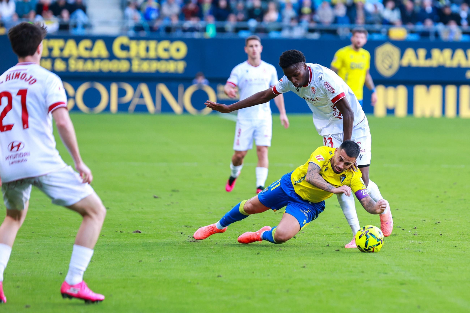 Las imágenes del Cádiz CF- Cultural Leonesa
