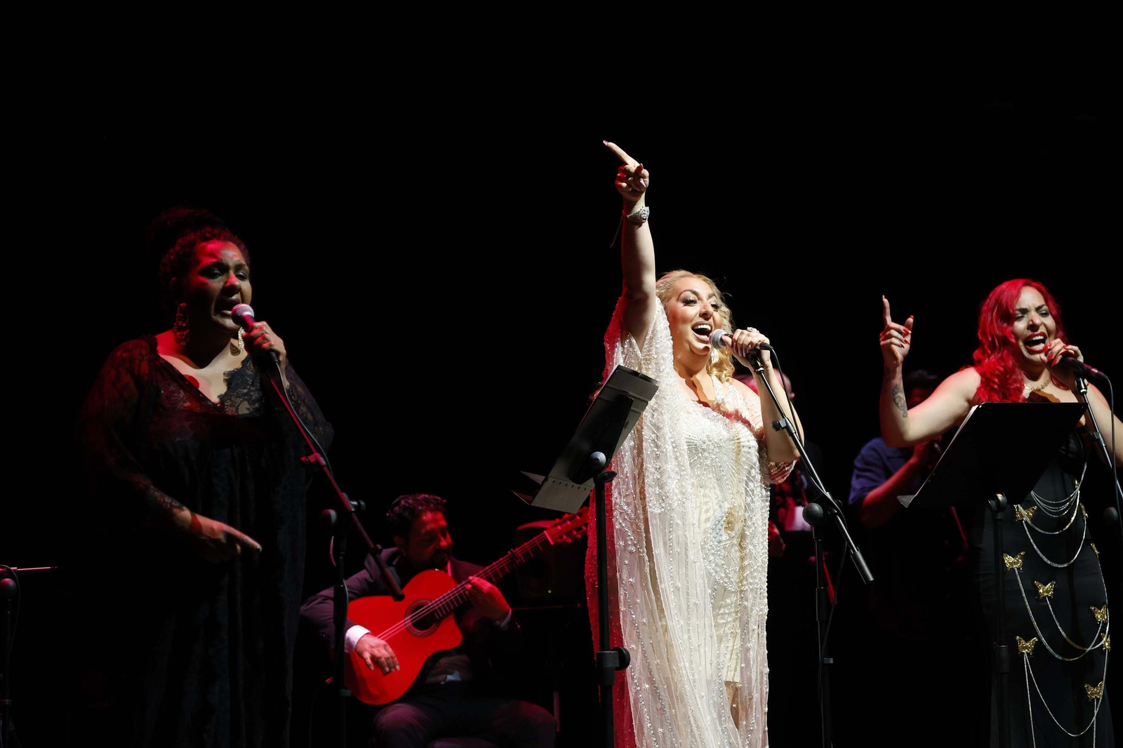 Fotos del concierto de la familia de Camarón en La Línea Flamenca