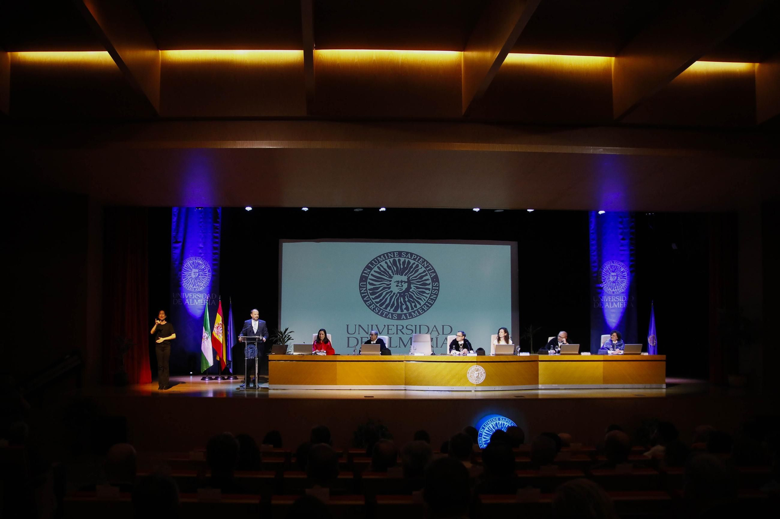 Las mejores imágenes de inauguración en el curso académico 2024-2025 de la Universidad de Almería