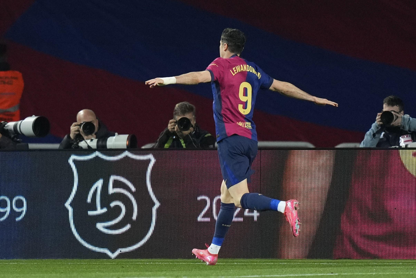 Las fotos del polémico Barcelona - Rayo Vallecano