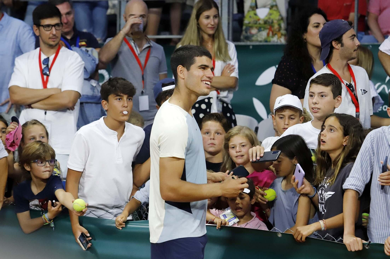 Imágenes de la final de la 97 Copa del Rey de Tenis entre Carlos Alcaraz y Davidovich