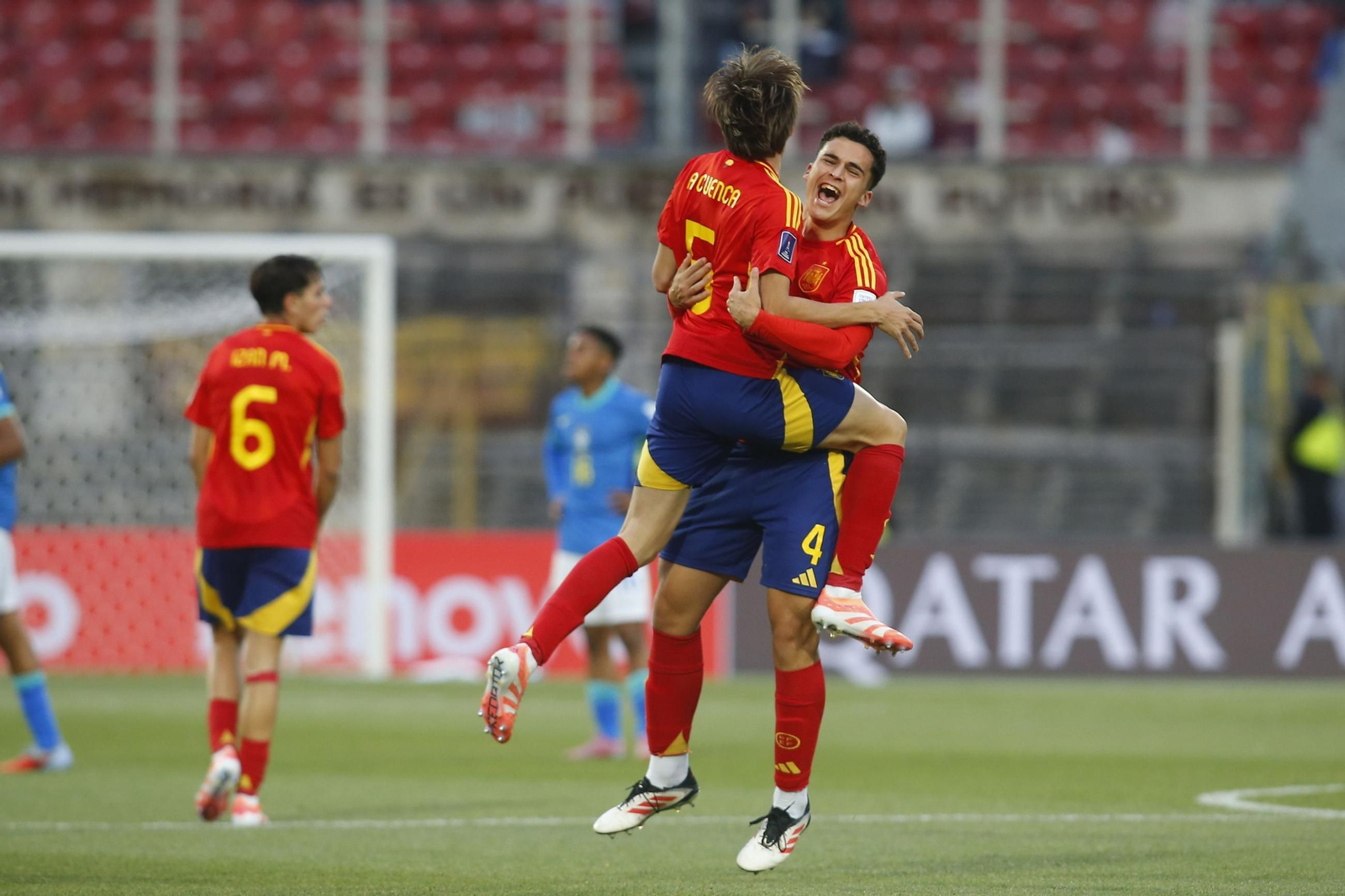 Mundial sub 20: España gana a Brasil (1-0) e Izan Merino sigue en Chile