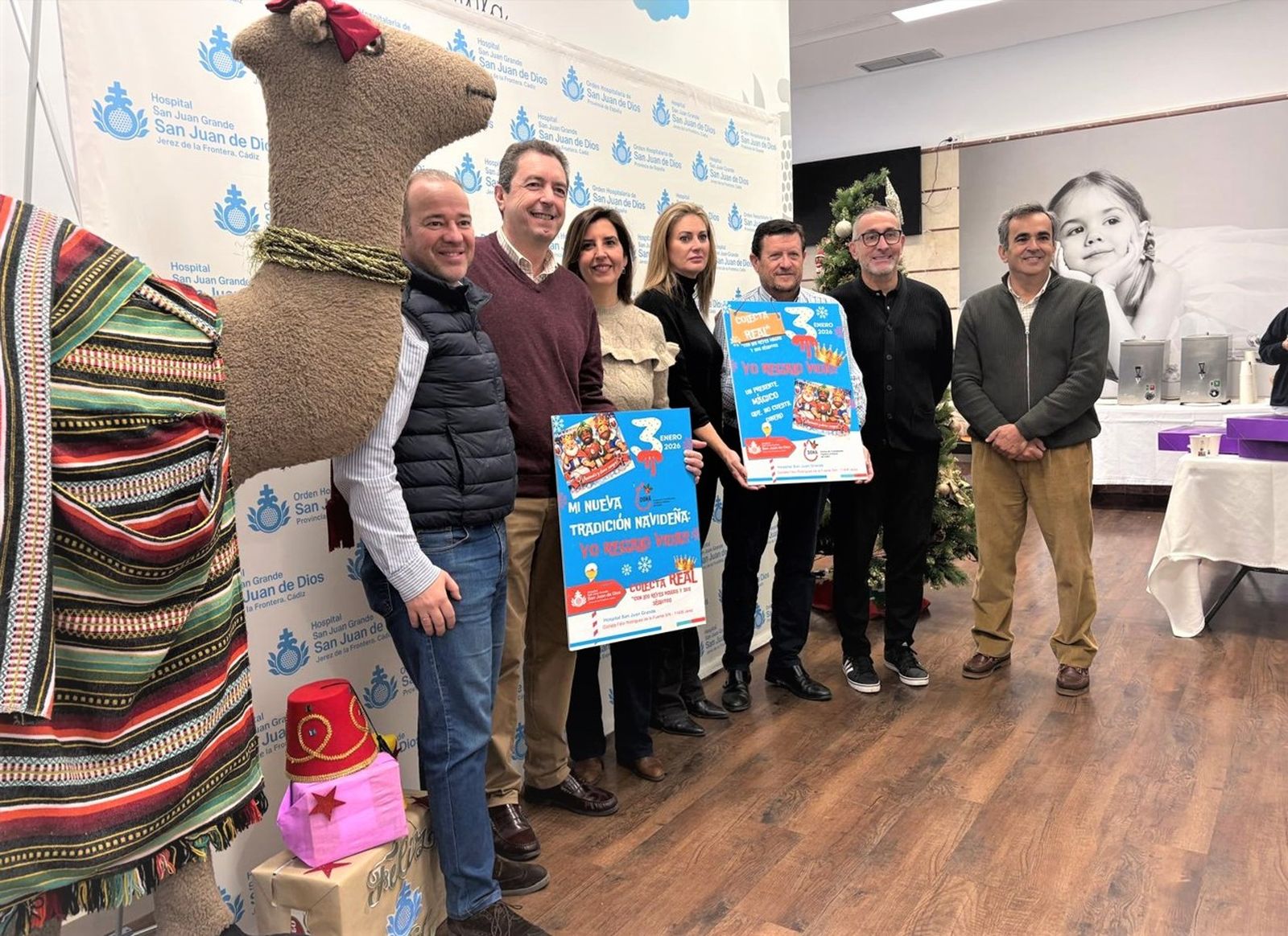 Colecta de sangre 'real' en el Hospital San Juan Grande de Jerez
