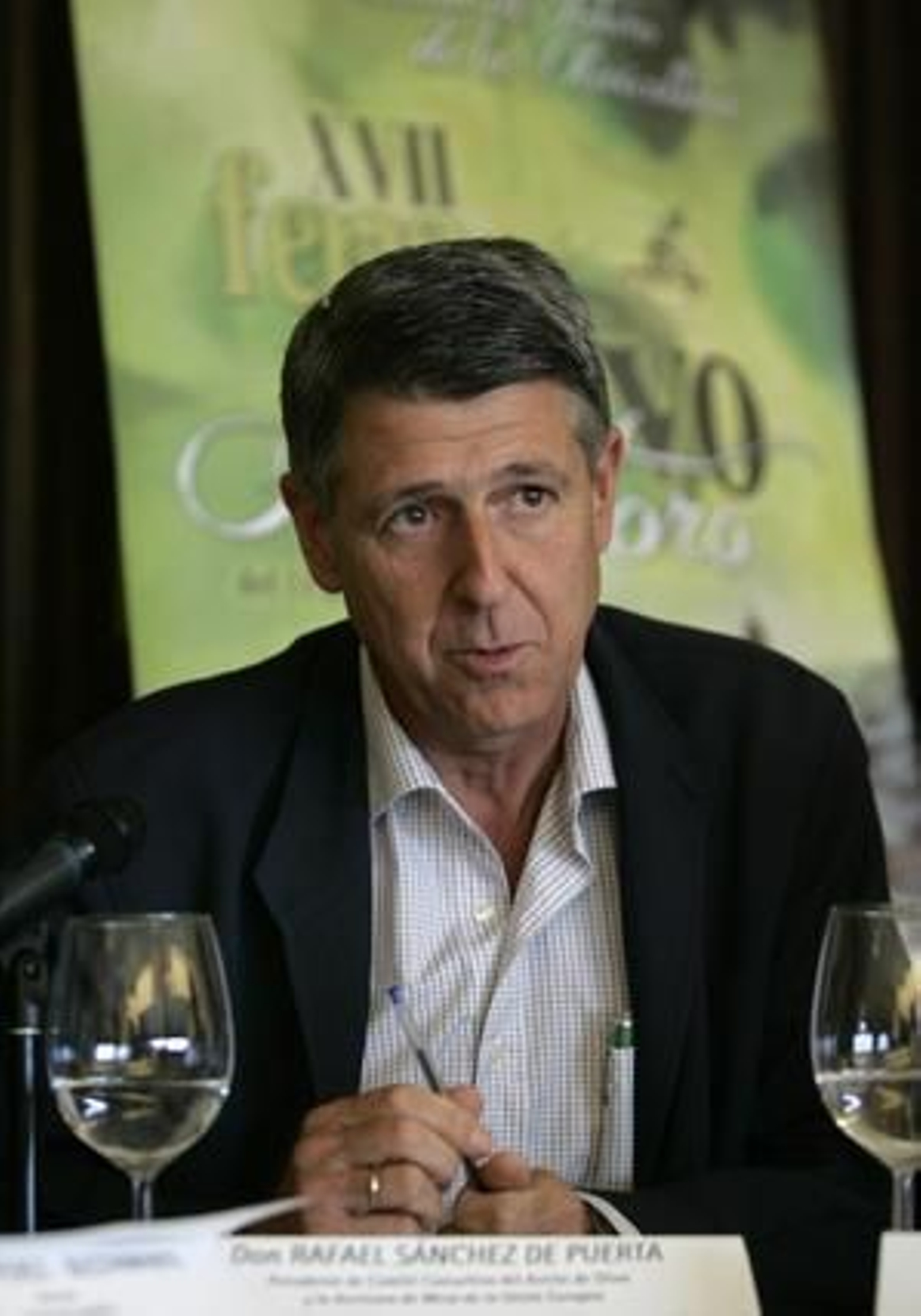 Rafael Sánchez de la Puerta, presidente del comité consultivo del aceite de oliva de la Unión Europea. 

Foto: José Martínez