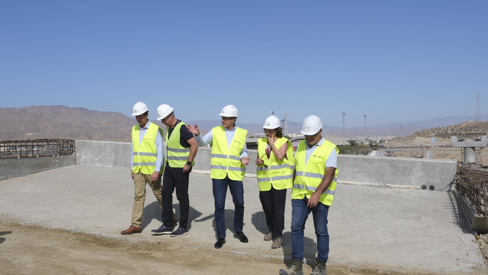 Las obras del nuevo enlace de Viator, en imágenes