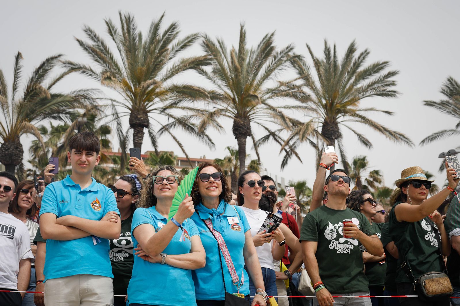 Las mejores imágenes de la "Globotá" en las fallas de Almería