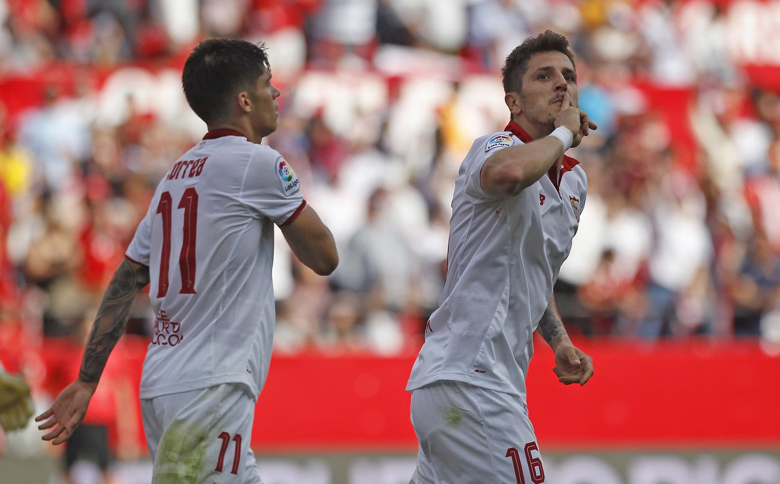 El Sevilla-Leganés, en imágenes