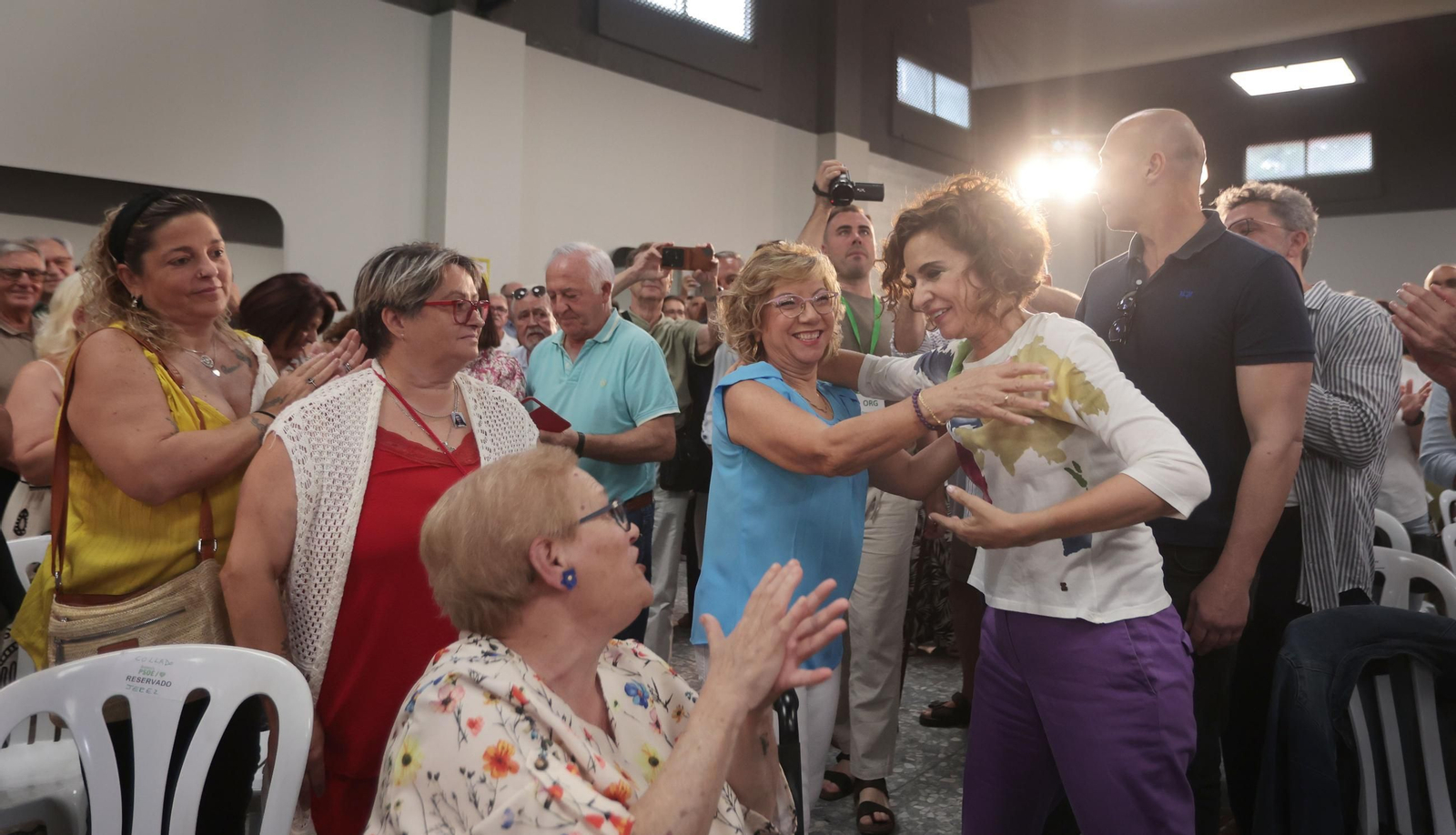 María Jesús Montero presenta en Jerez su candidatura a la Junta de Andalucía