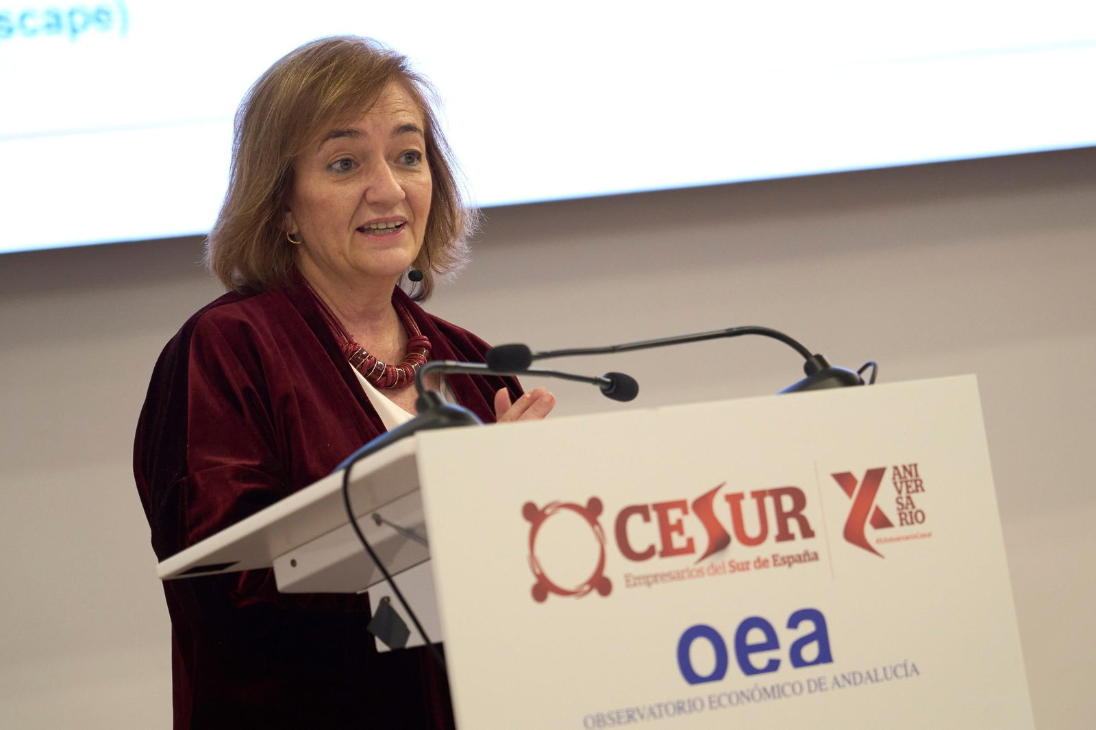 Cristina Herrero, presidenta de la Autoridad Independiente de Responsabilidad Fiscal (AIReF).