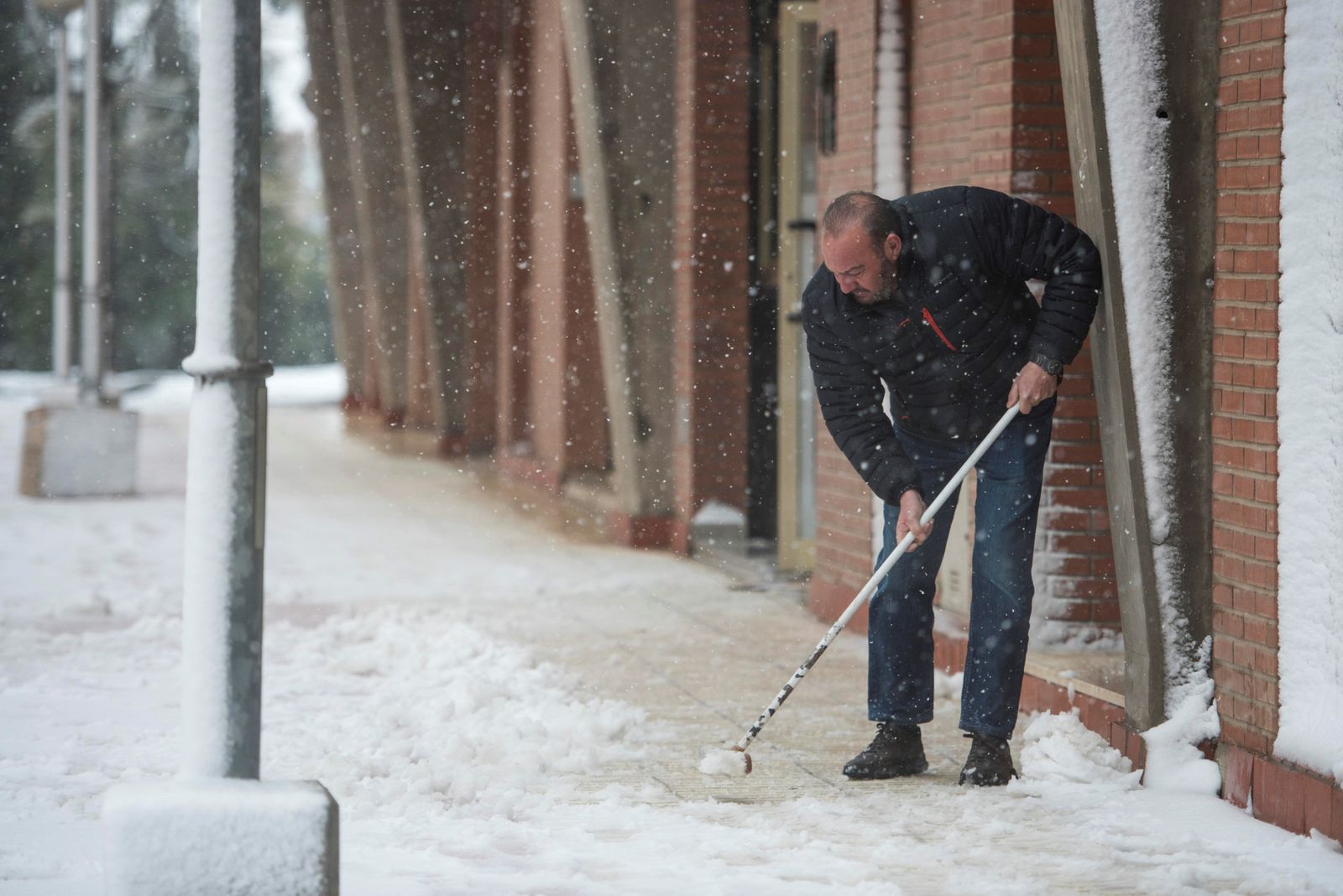 Temporal de frío y nieve en el norte del país
