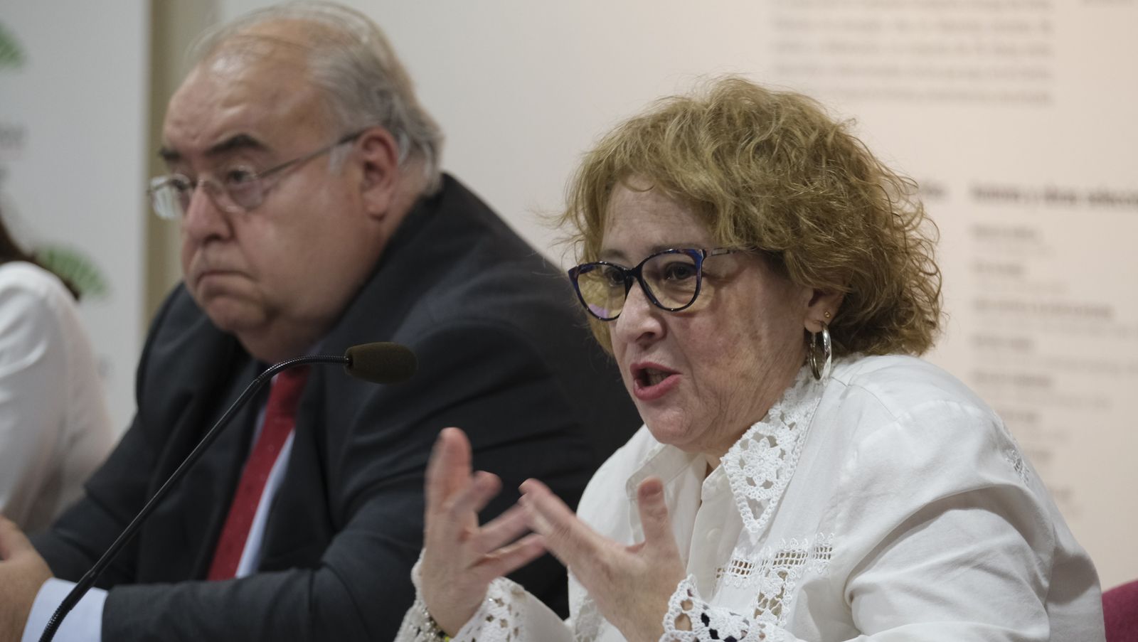 Imágenes de la conferencia de la Ministra de Justicia, Pilar Llop, en el Aula de Cultura Socialista.