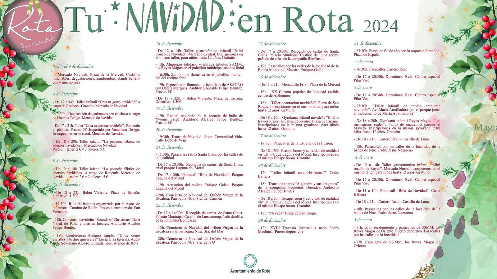 Programa de Navidad.