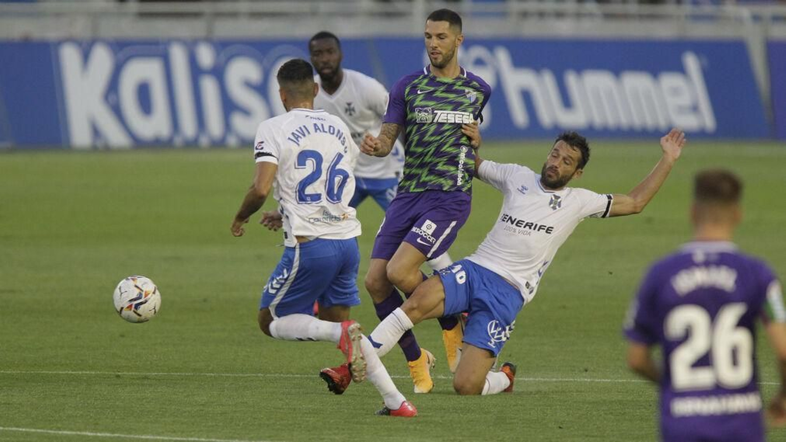Tete Morente, en el primer partido de Liga contra el Tenerife.