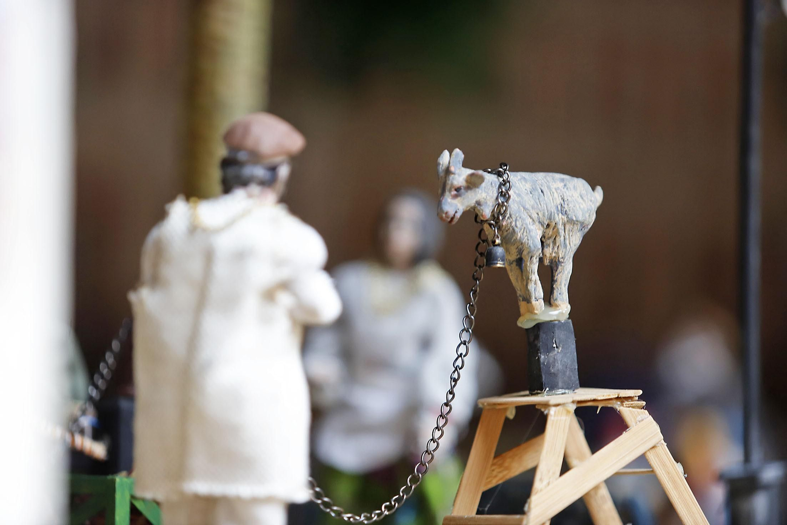 Imágenes del Belén del Ayuntamiento de Huelva