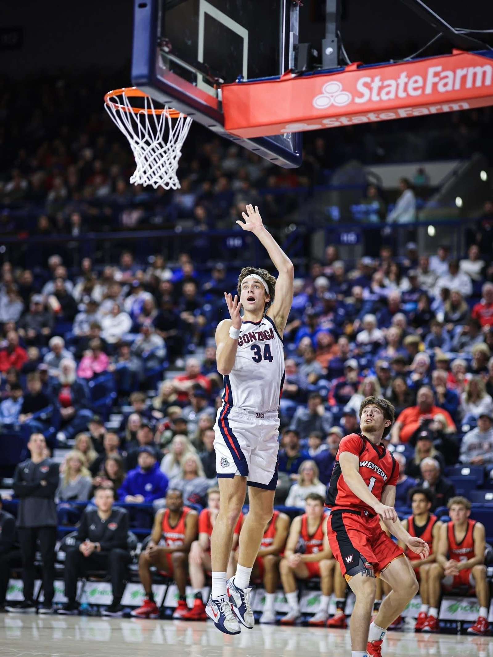 Mario Saint-Supéry deja destellos en su segundo partido con Gonzaga
