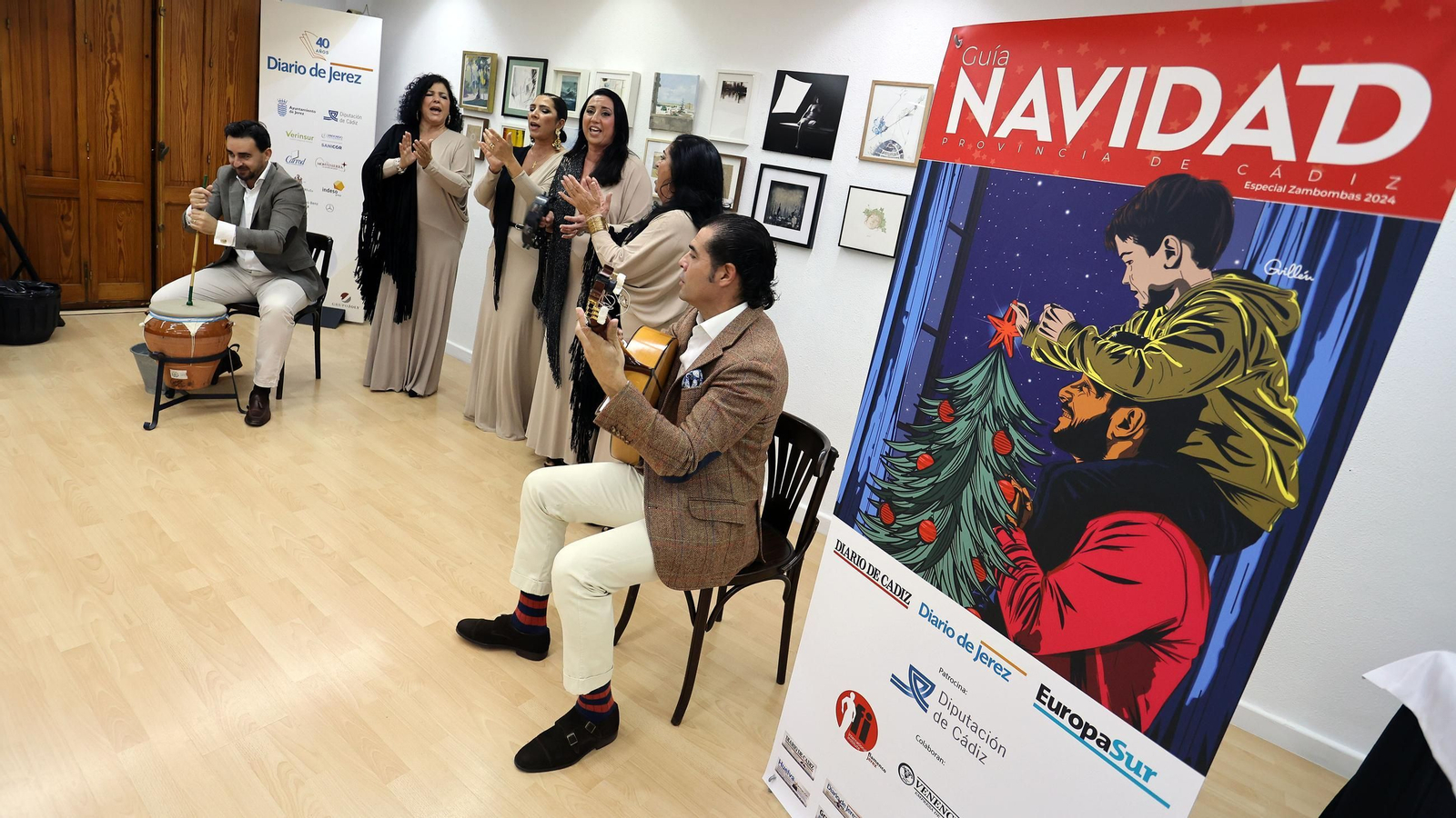 'Sabor a Plazuela', en la presentación de la Guía de Navidad 2024 en 'ArteaDiario'. 'Sabor a Plazuela', en la presentación de la Guía de Navidad 2024 en 'ArteaDiario'.