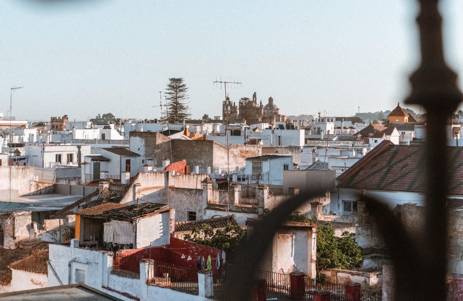 Vista aérea de Sanlúcar. Vista aérea de Sanlúcar.