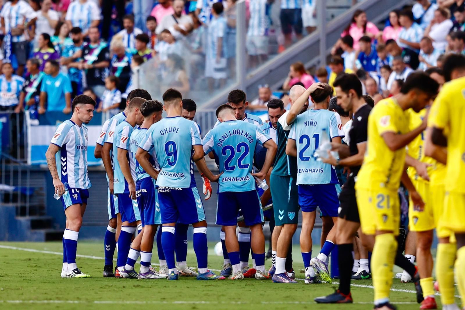 El Málaga CF-Cádiz CF, en fotos