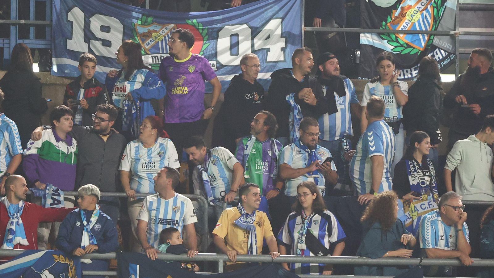 El Cádiz - Málaga CF, en fotos