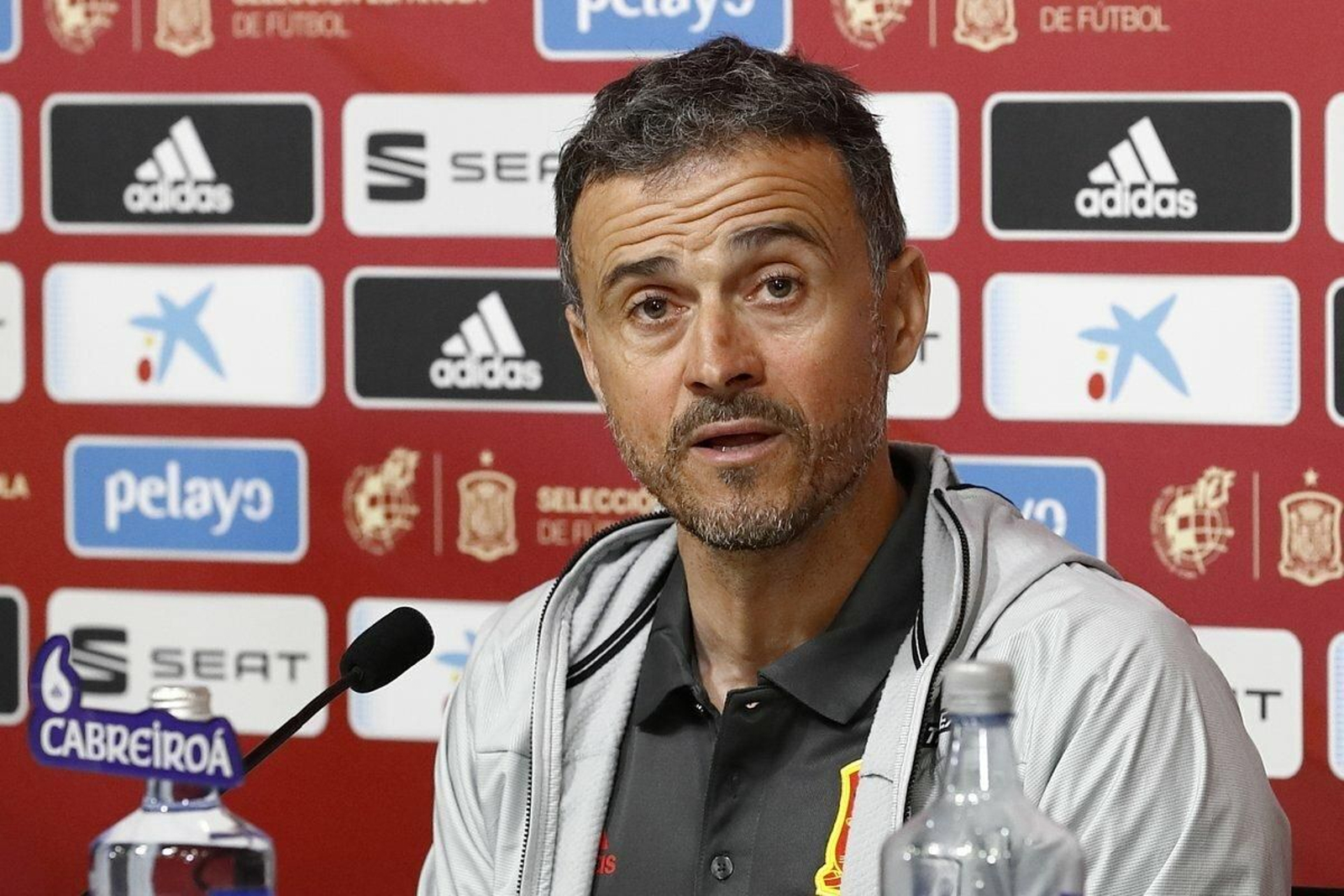 Luis Enrique: "Canales está en la prelista desde principios de temporada"