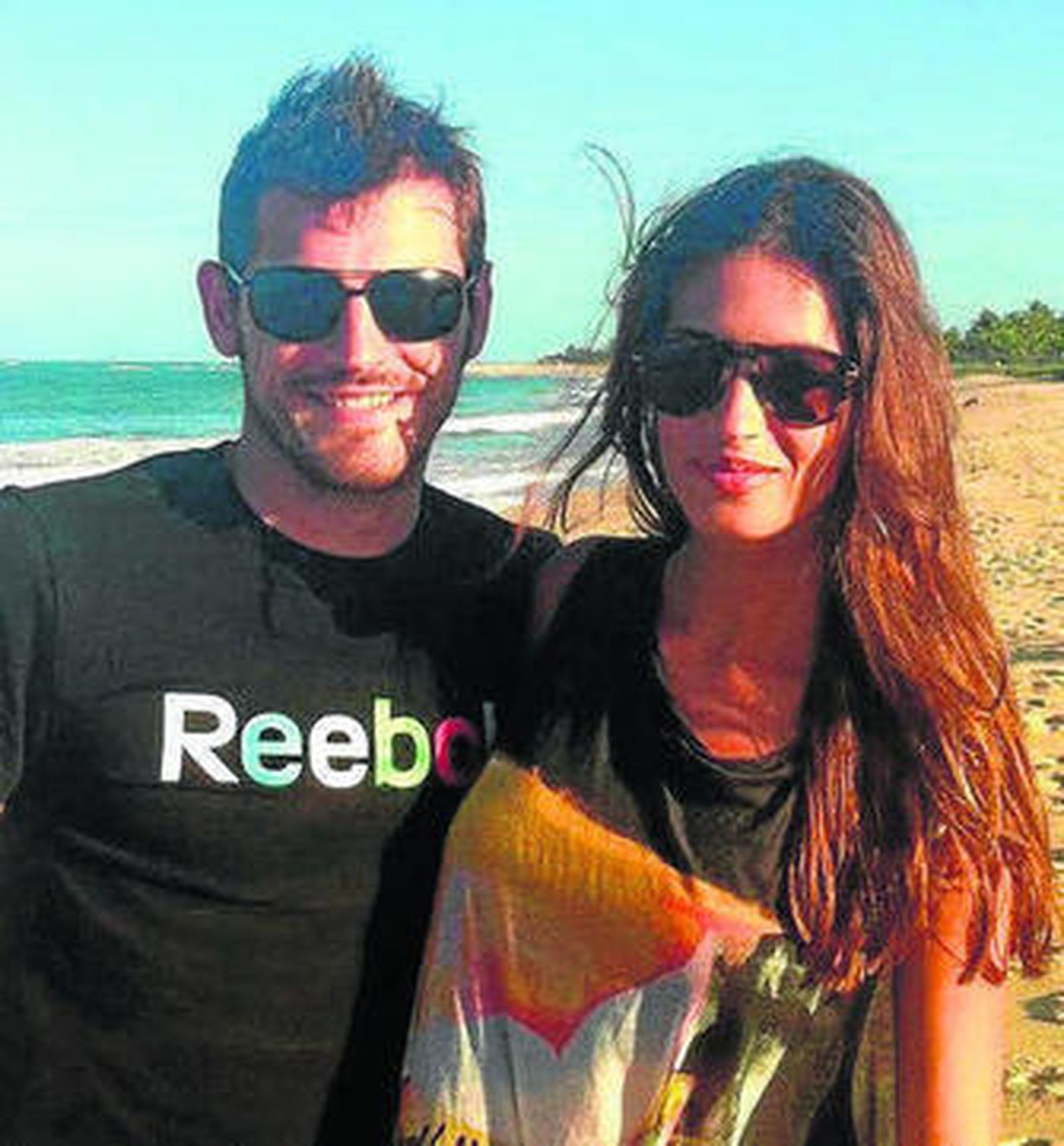 Íker y Sara colgaron en Facebook esta foto suya en Brasil.