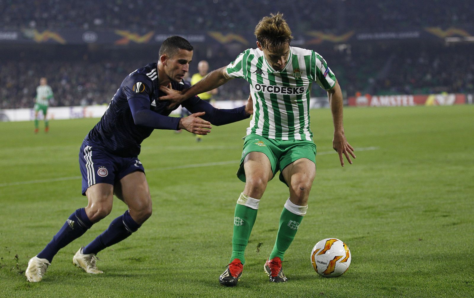 Las imágenes del Betis-Olympiacos