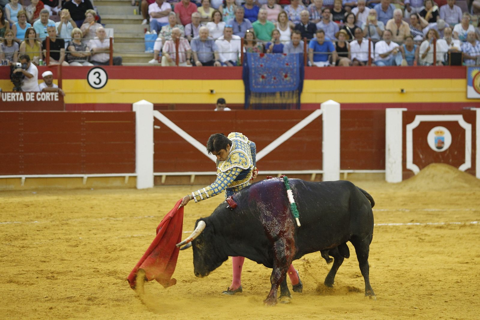 Fotogalería corrida toros Feria Santa Ana-Roquetas de Mar-El Juli-Perera-Aguado