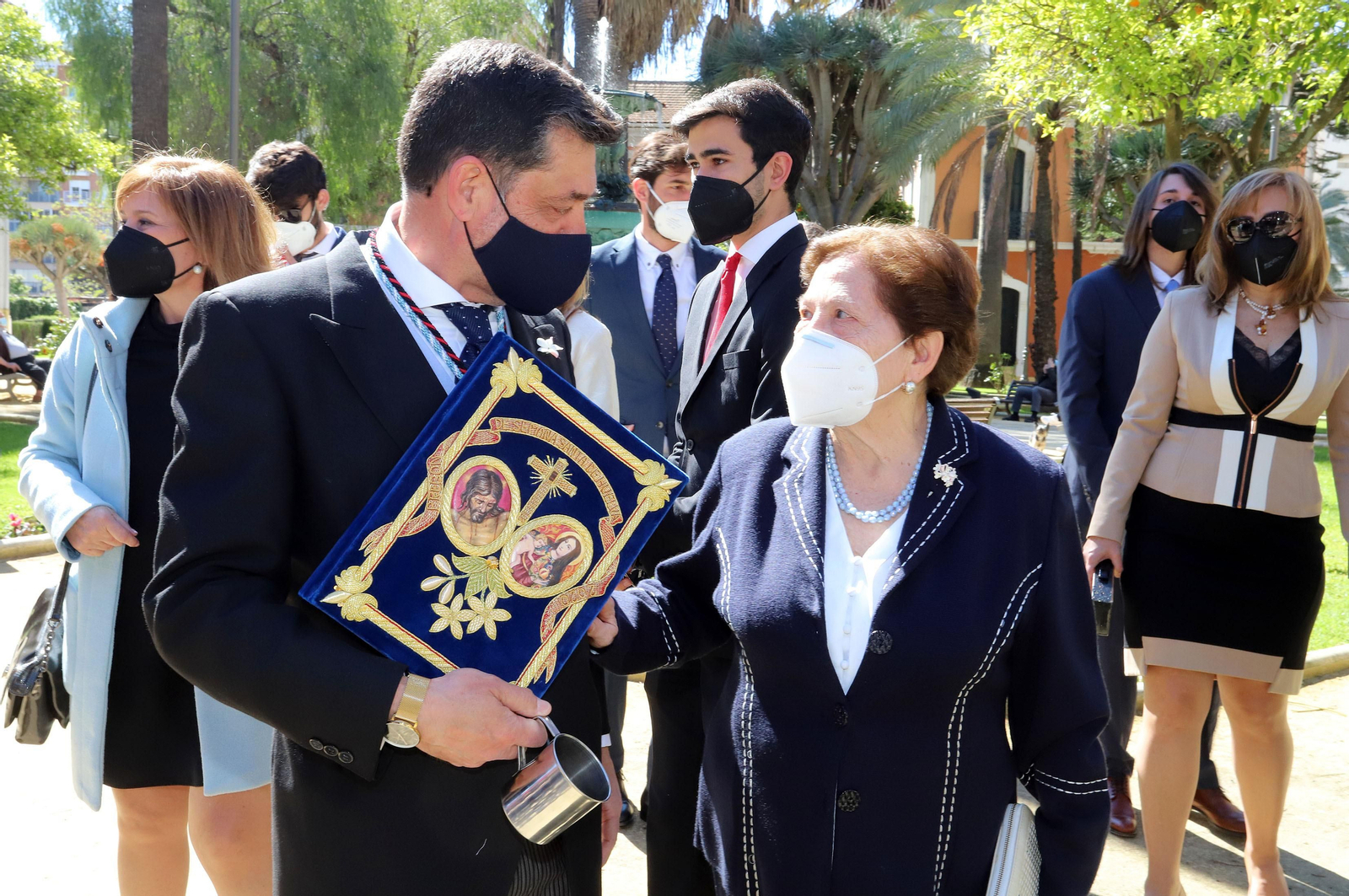 Imágenes del Pregón de la Semana Santa de Huelva 2021 de Eduardo Sugrañes