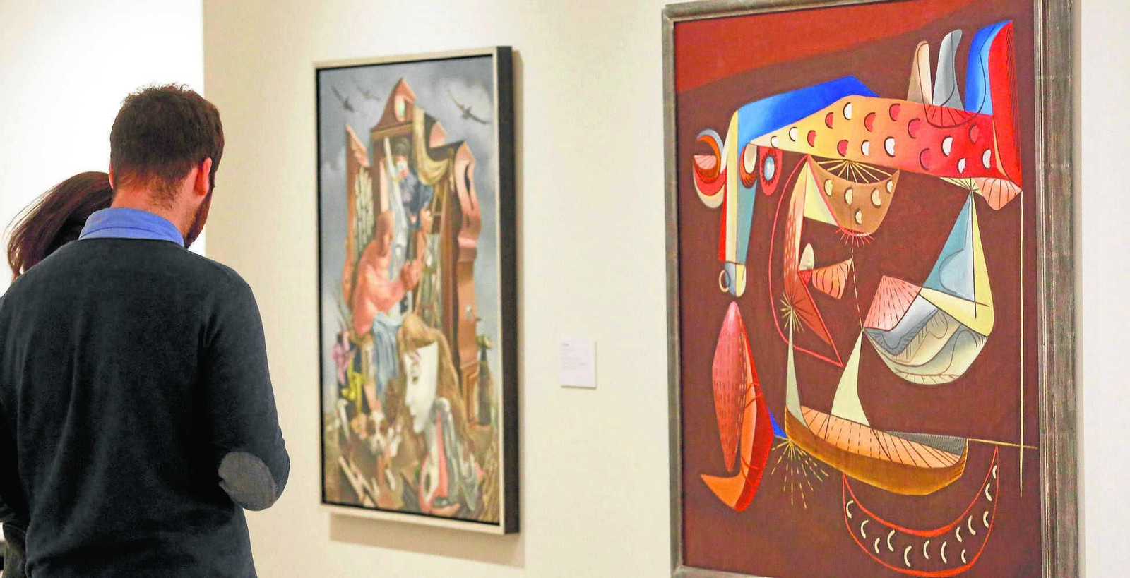 Piezas de José Caballero y Eugenio Fernández Granell.