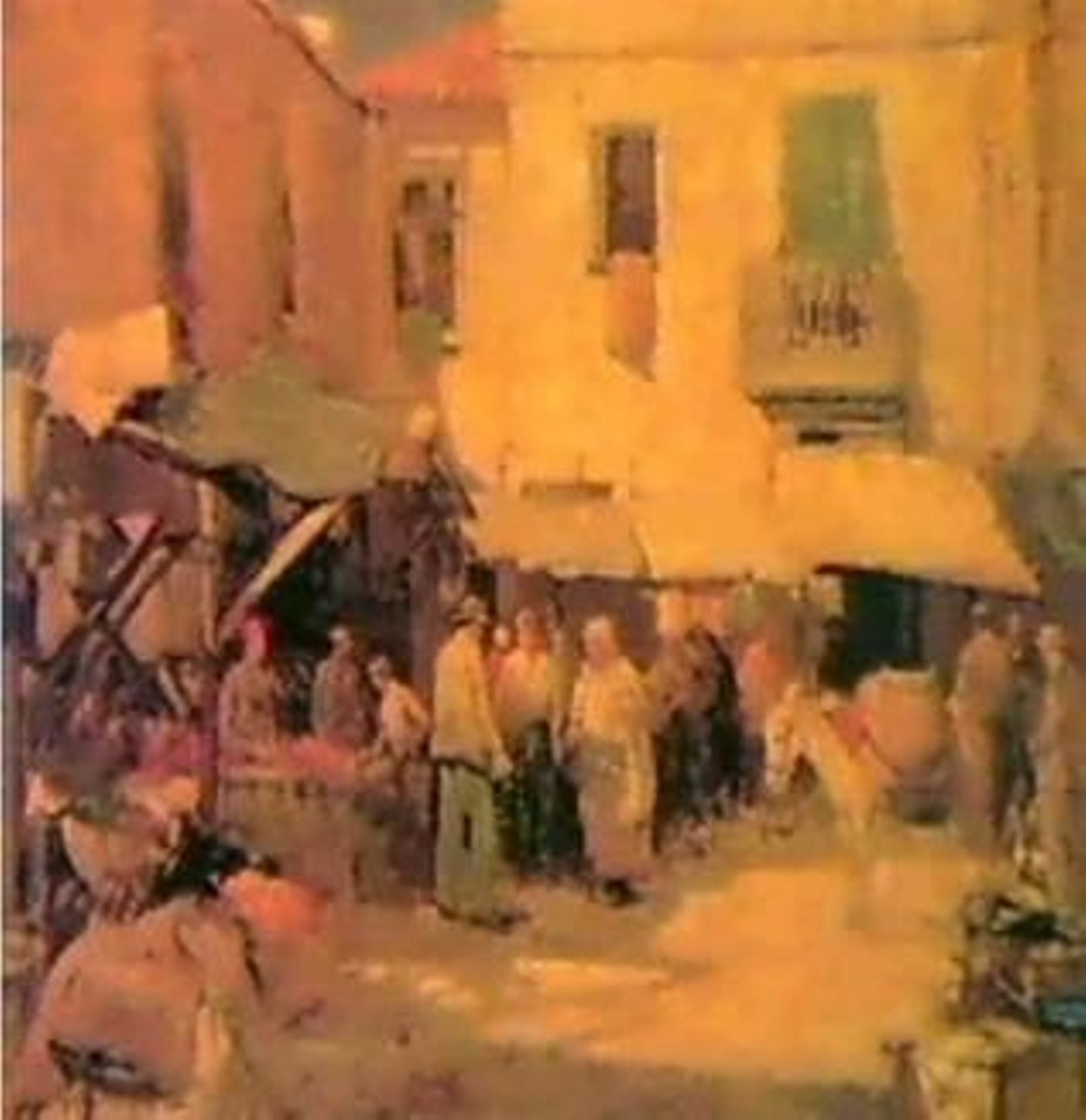 6 El mercado de Algeciras. William Lee Hankey. 1905. 6 El mercado de Algeciras. William Lee Hankey. 1905.
