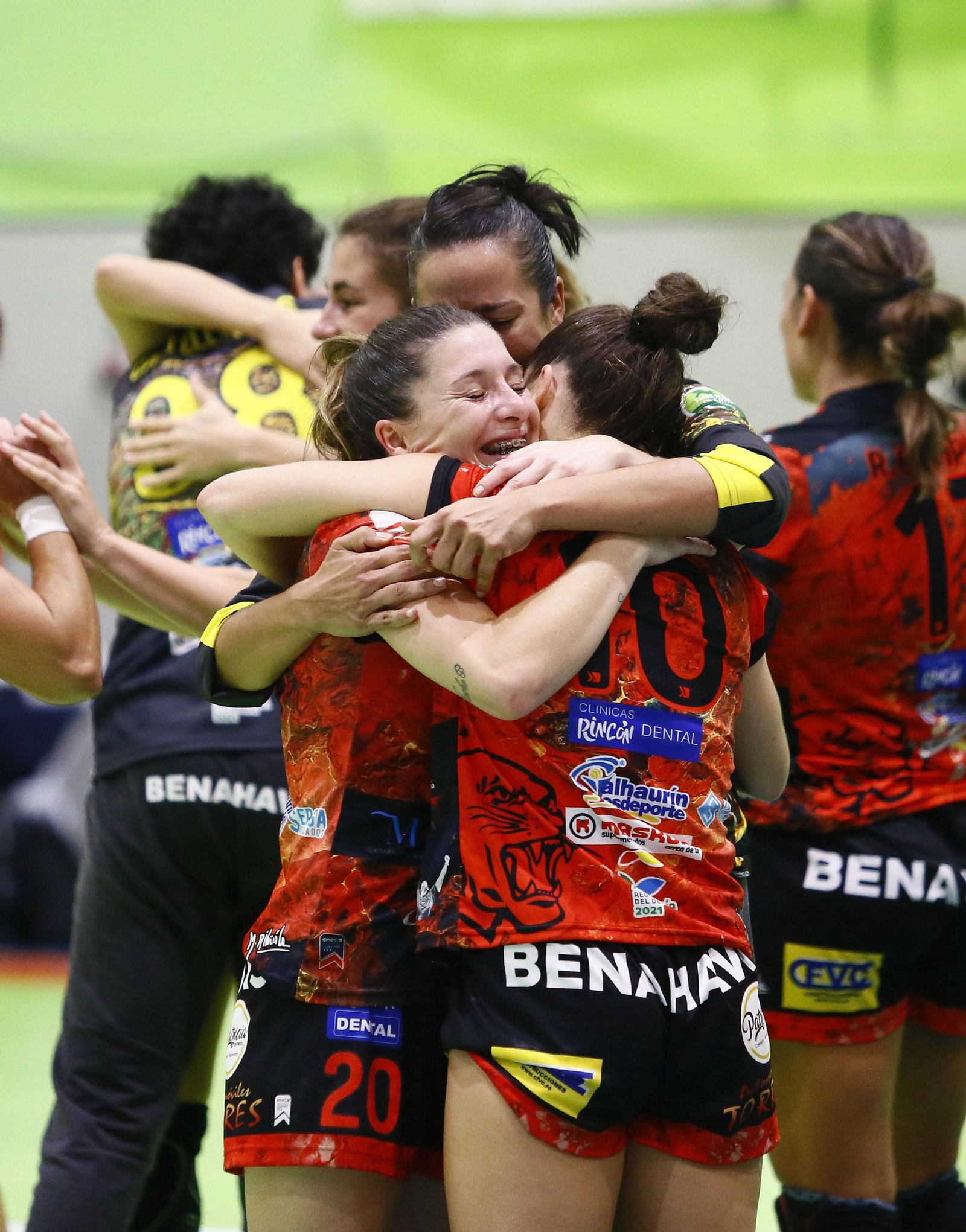 Las fotos de la celebración del título de la Copa de la Reina del Rincón