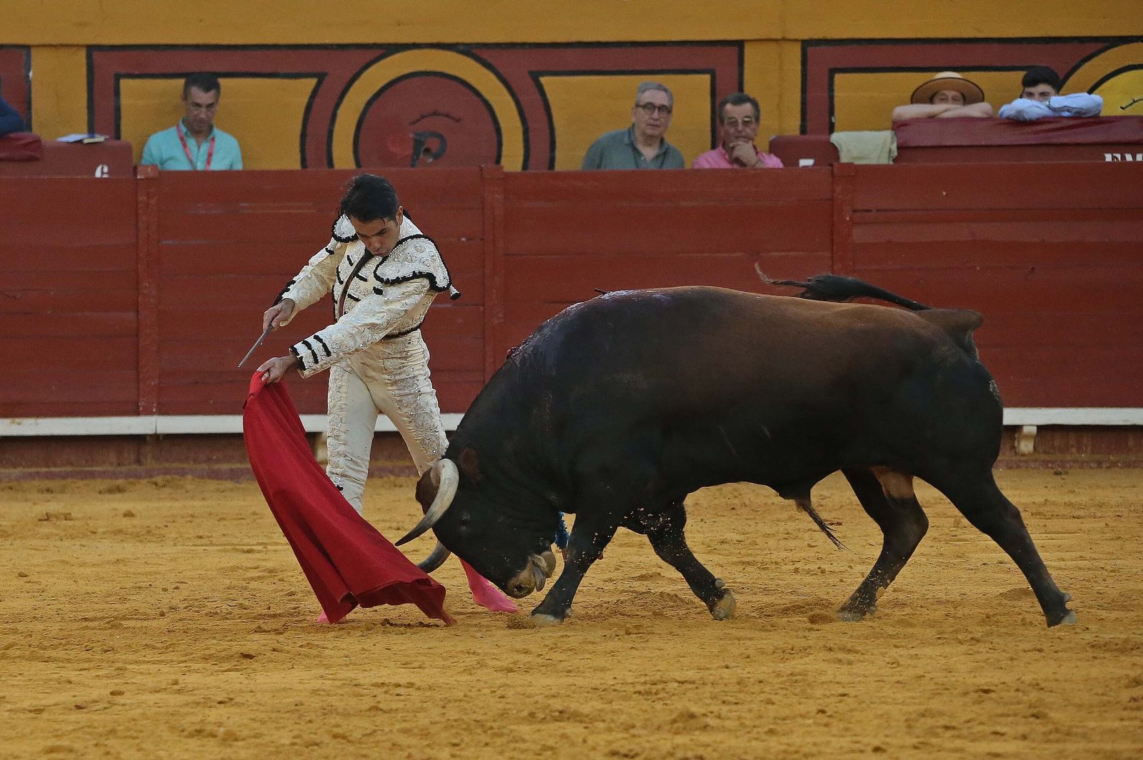 Fotos de la corrida del jueves de la Feria Taurina de Algeciras 2023:  Salvador Vega, Roca Rey y Pablo Aguado