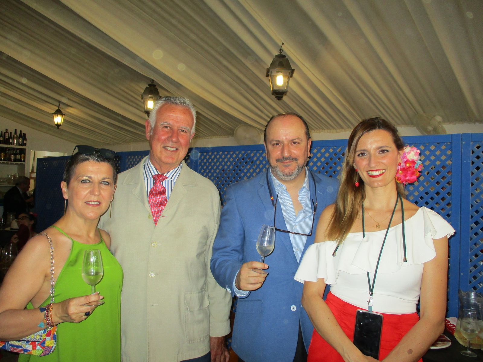 Jueves de Feria en la caseta de Diario de Jerez