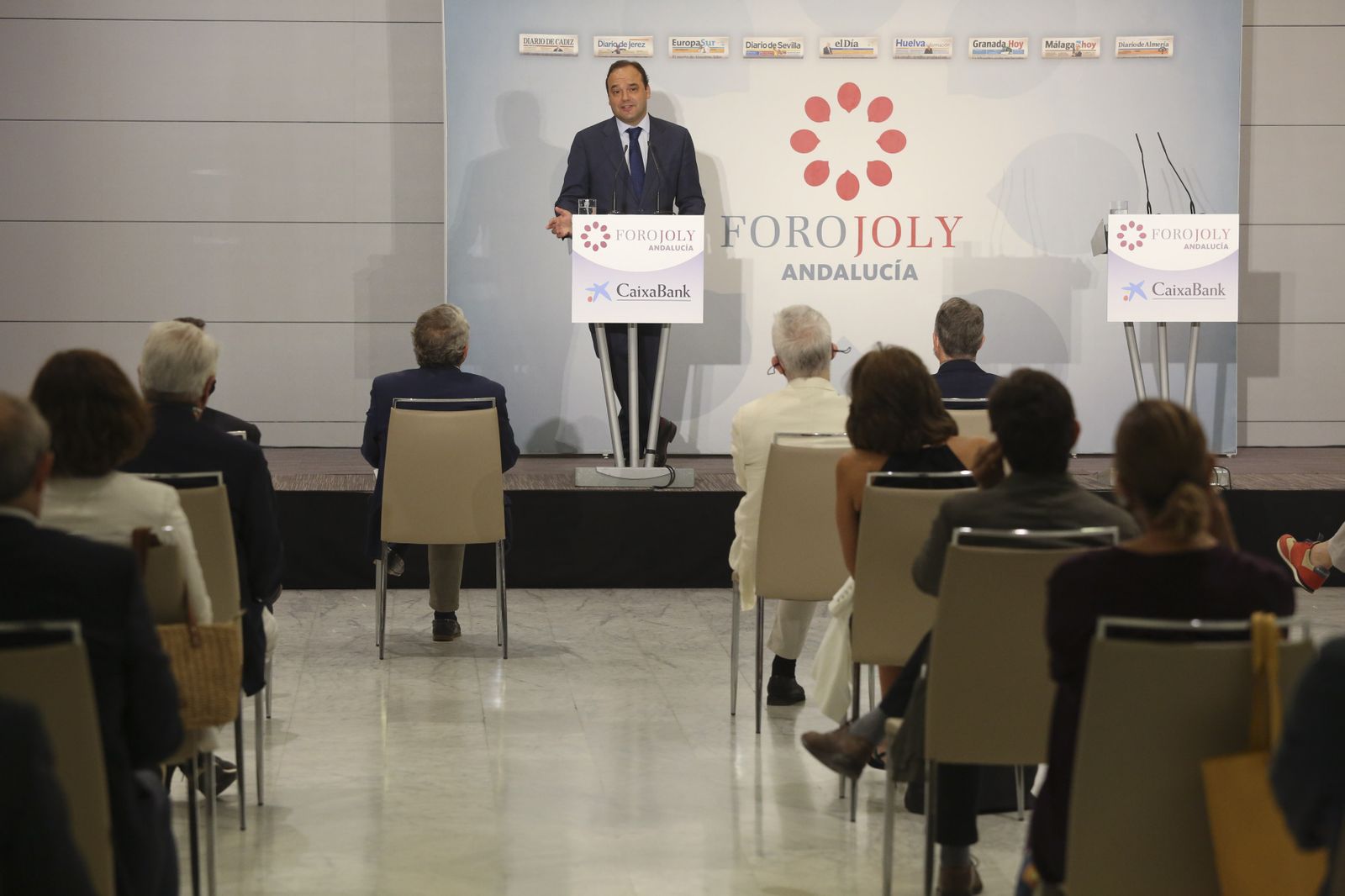 Fotos del Foro Joly con el economista José Carlos Díez