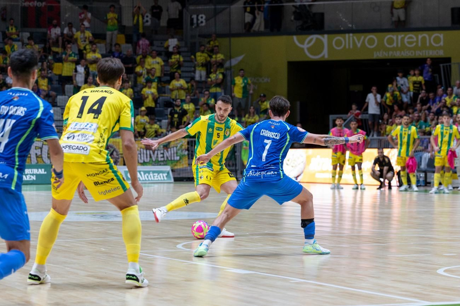 El clásico entre Jaén Paraíso Interior FS y Viña Albali Valdepeñas