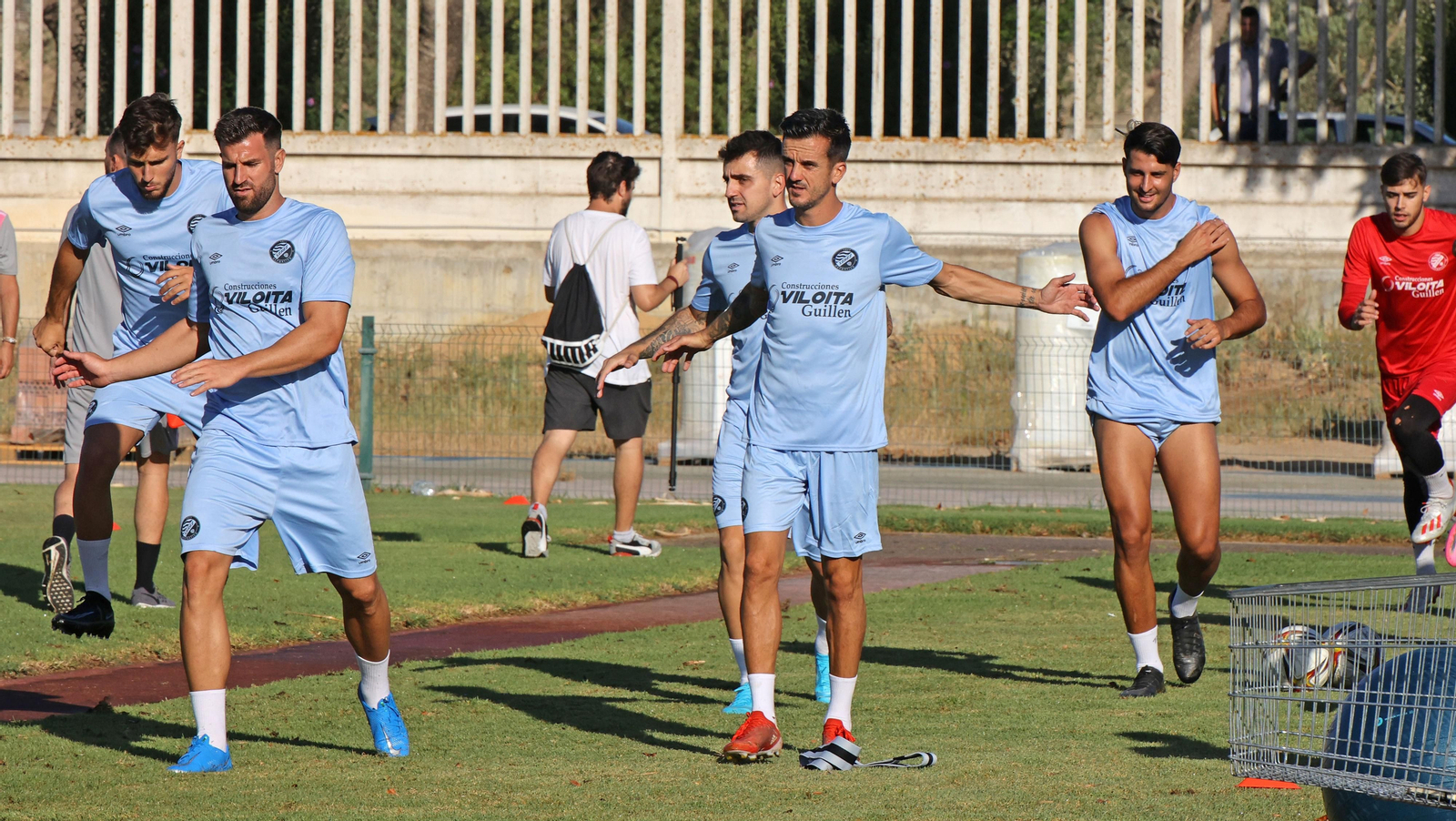 Primer entrenamiento del Xerez DFC