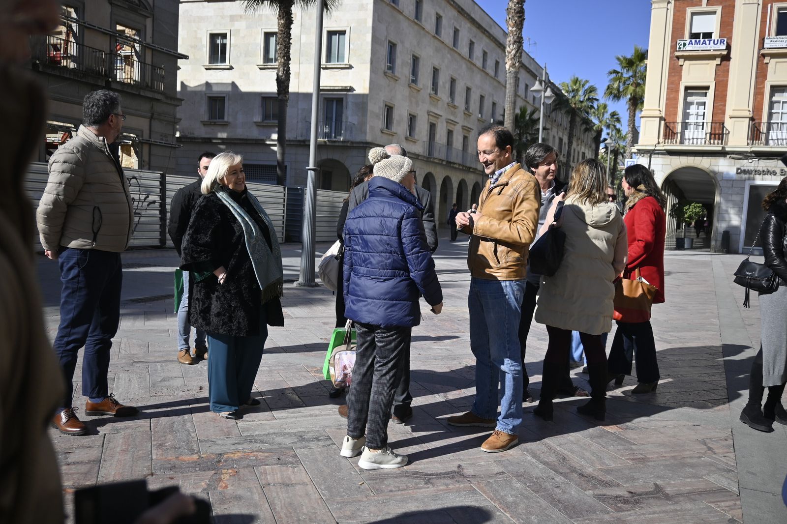 Imágenes de la lectura del llamamiento, del Día Mundial contra el Cancer.