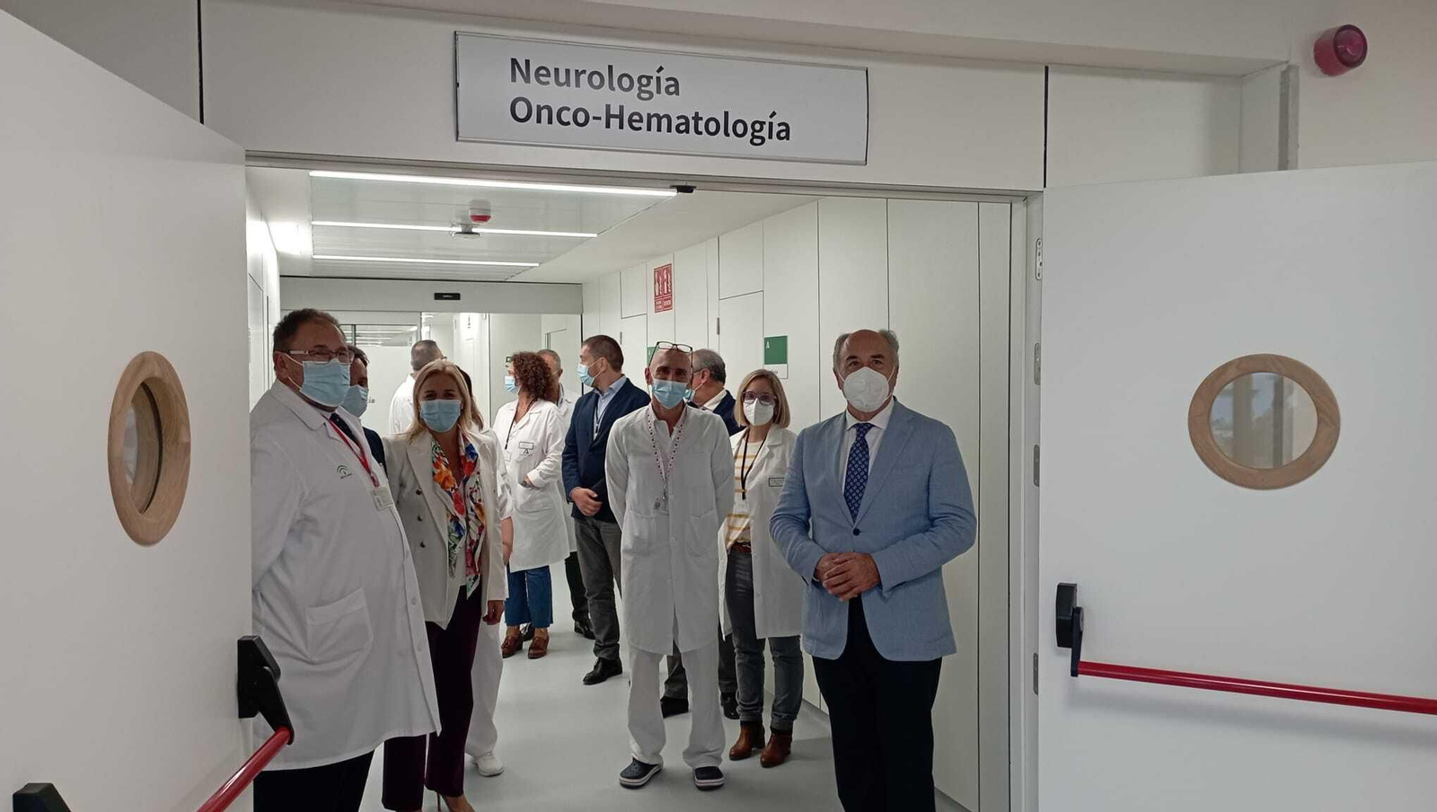 Inauguración de la quinta planta del Hospital Punta Europa este jueves