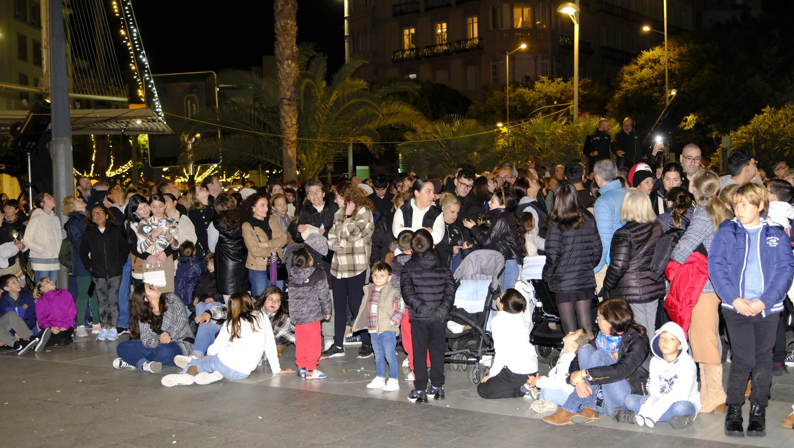 Imágenes del inicio de la Navidad en Almería
