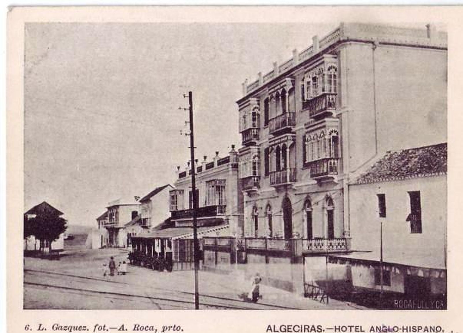 Los hoteles Anglo-Hispano y Término.