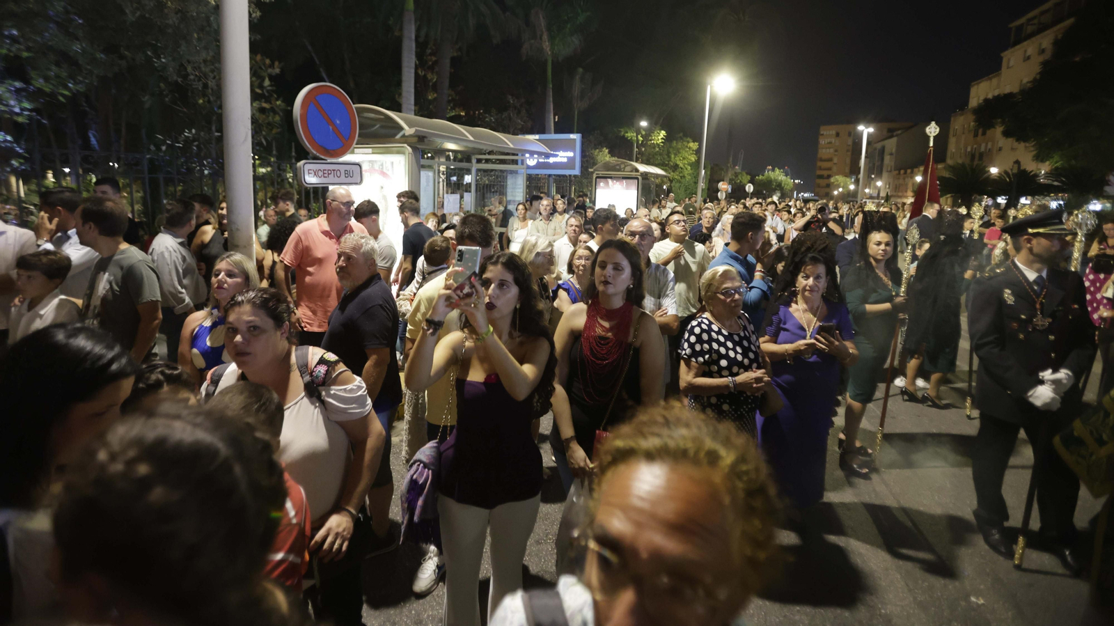 La Magna Mariana de Algeciras por el Parque María Cristina, en imágenes