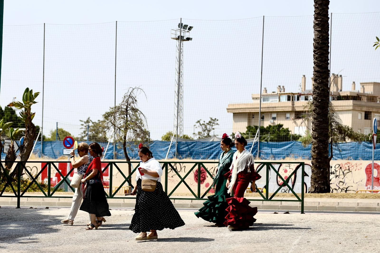 El domingo de Feria en el Real, en imágenes