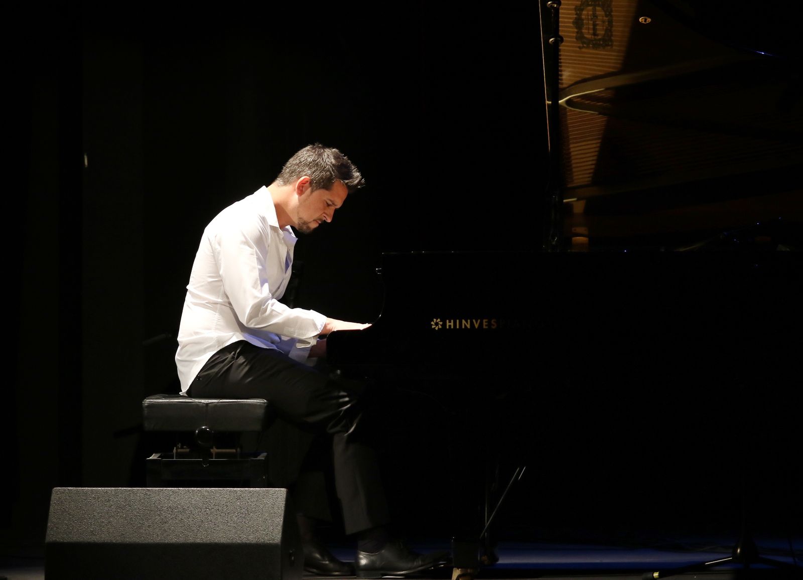 El pianista cordobés Juan Antonio Sánchez, finalista en la categoría de instrumentista flamenco.