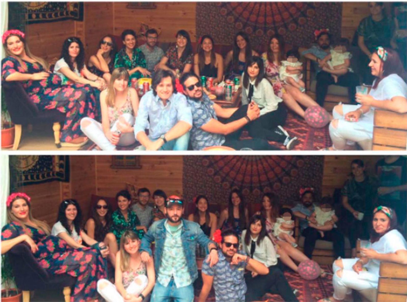 Manuel Carrasco se pierde el 'babyshower' de su hija