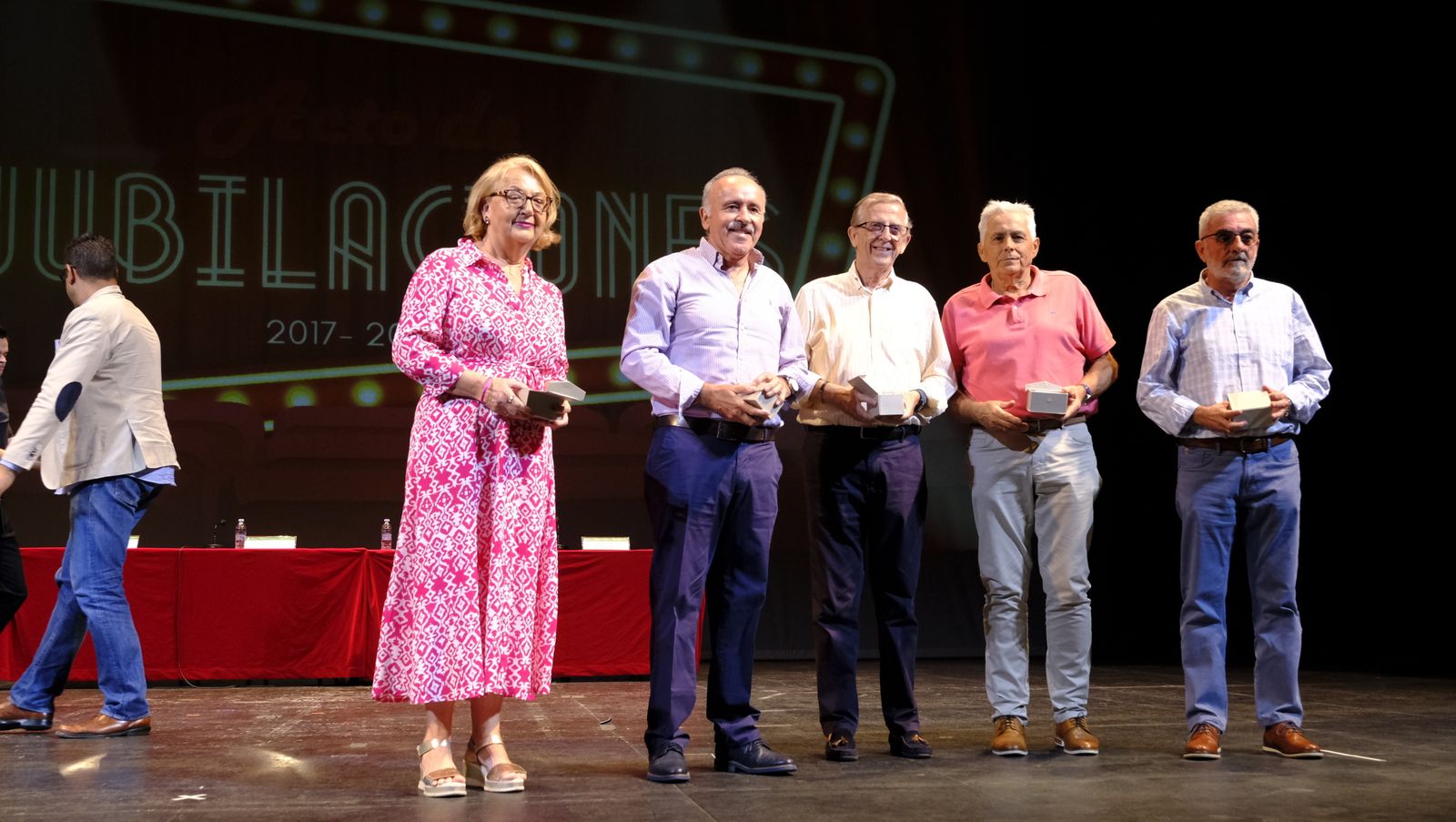 Imágenes del acto de jubilación de los profesionales del Distrito Sanitario Almería
