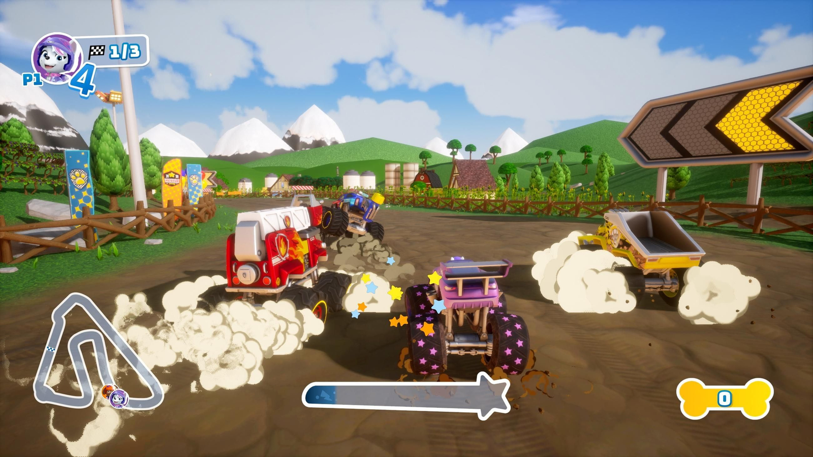 Es la primera vez que Roxi, Boomer o el alcalde Humdinger son personajes jugables.