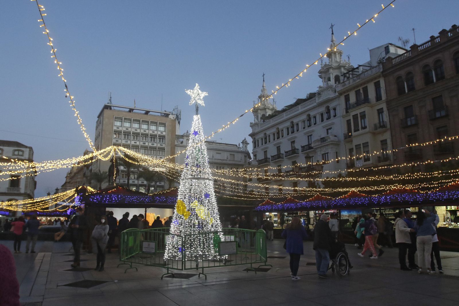 El mercado navideño de Las Tendillas, en fotografías