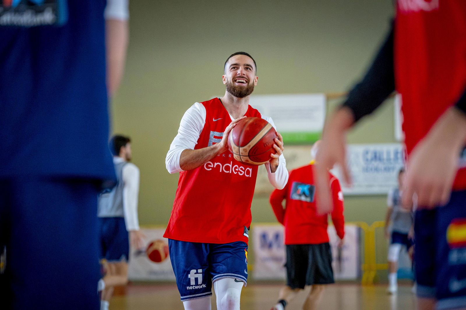 Buen rollo de la selección 'malagueña' en Bolonia
